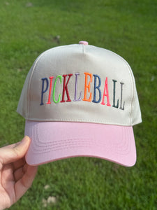 PICKLEBALL Multicolored Hat