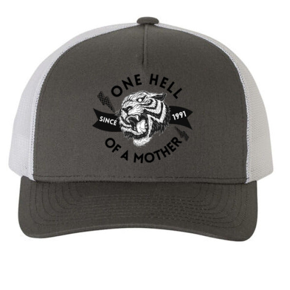 Charcoal/ White - FRONT