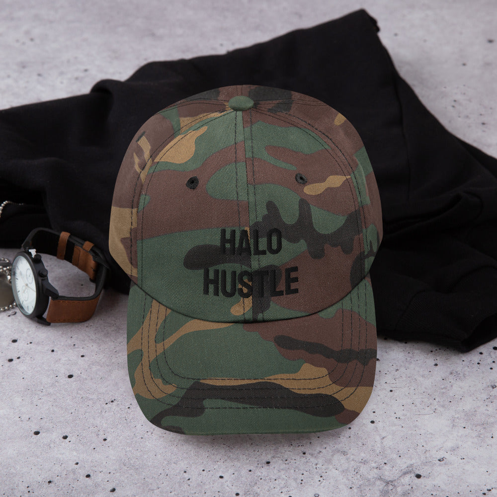 Halo Hustle Camo Dad Hat