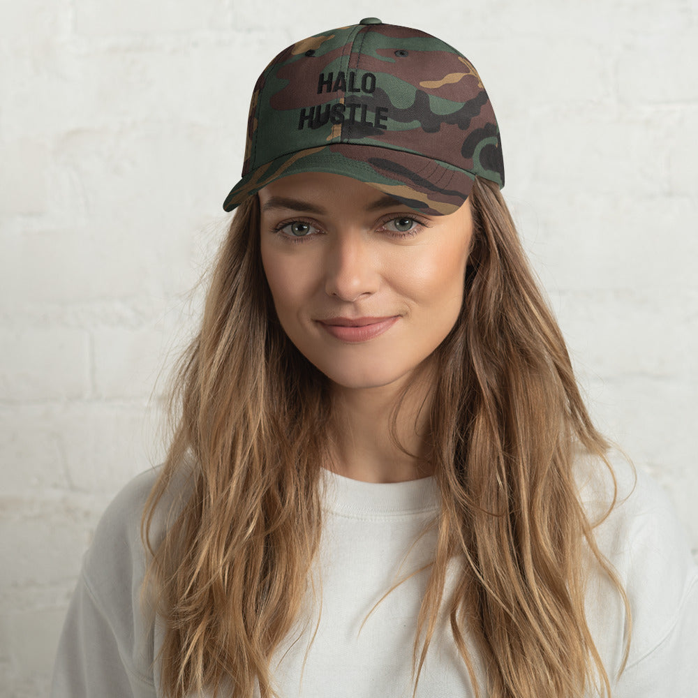 Halo Hustle Camo Dad Hat