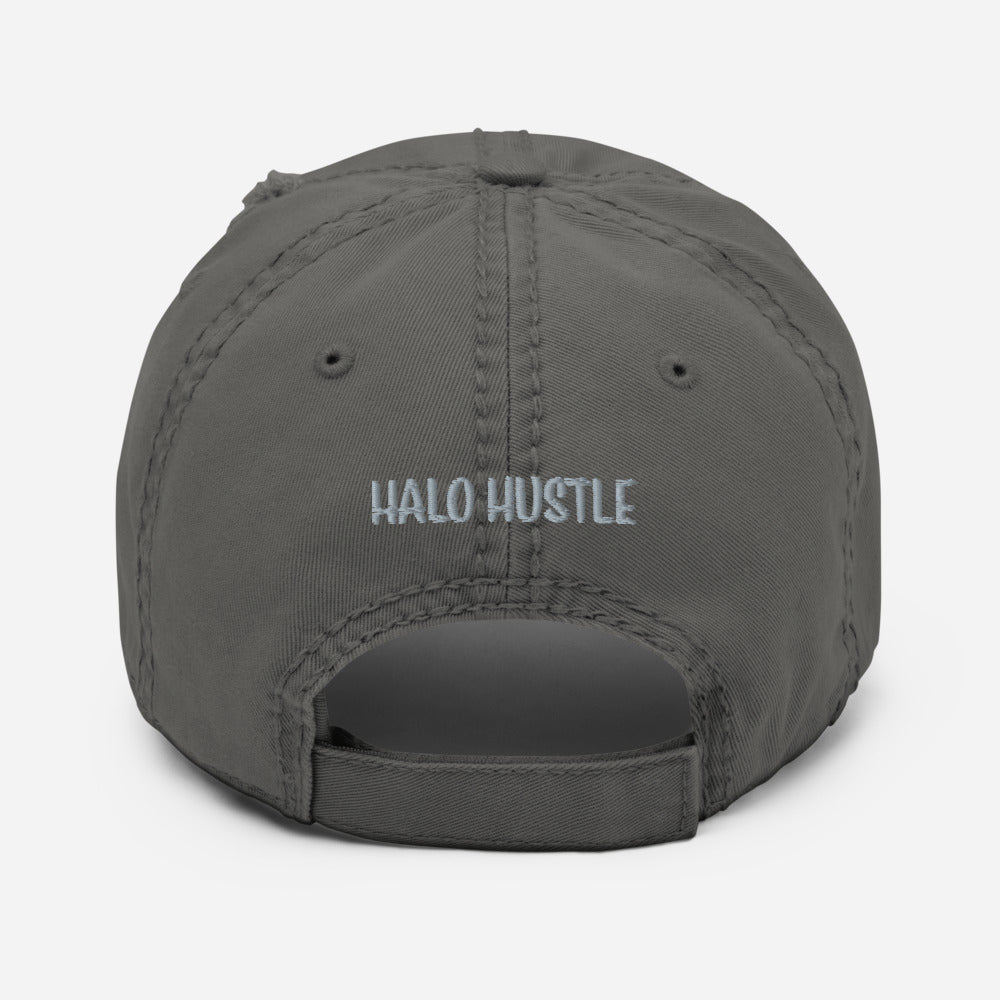 Be A Good Human Distressed Dad Hat