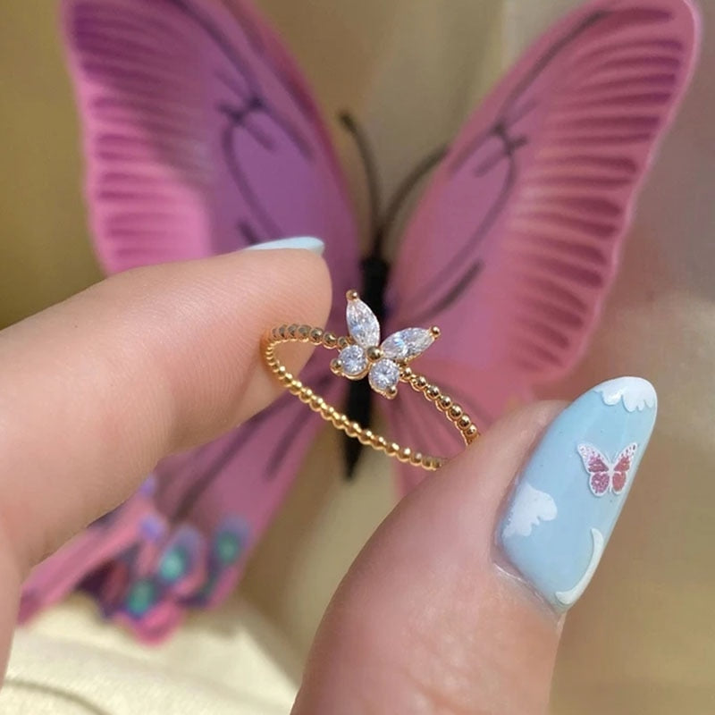 Butterfly Inspired Rings