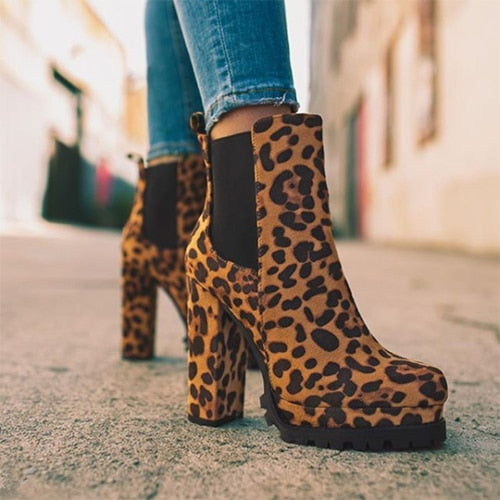 Leopard Pumps