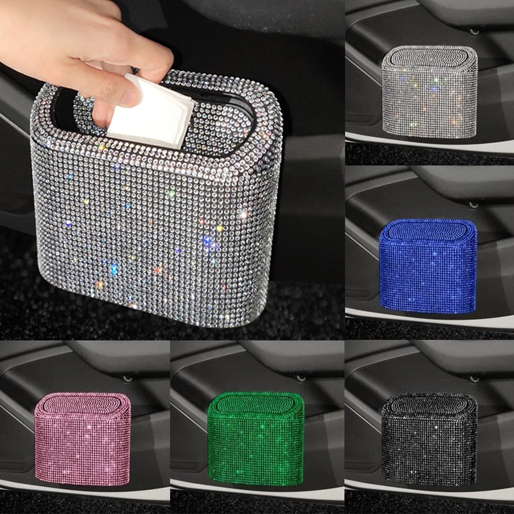 Car Bling Trash Can/Storage Bin