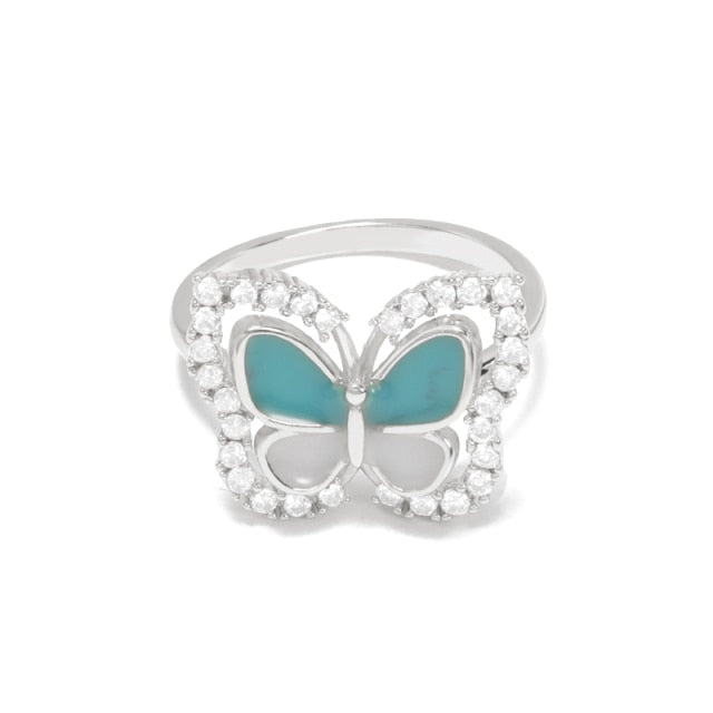 Butterfly Inspired Rings