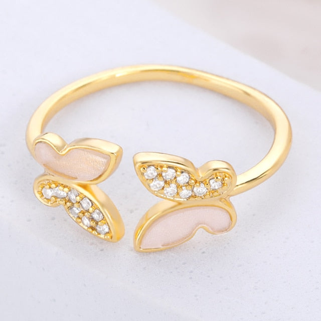 Butterfly Inspired Rings