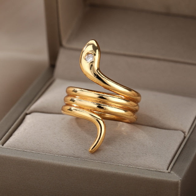 Retro Snake Rings