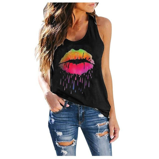 Rainbow Lip Tank