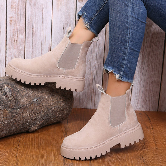 Chunky Chelsea Boots