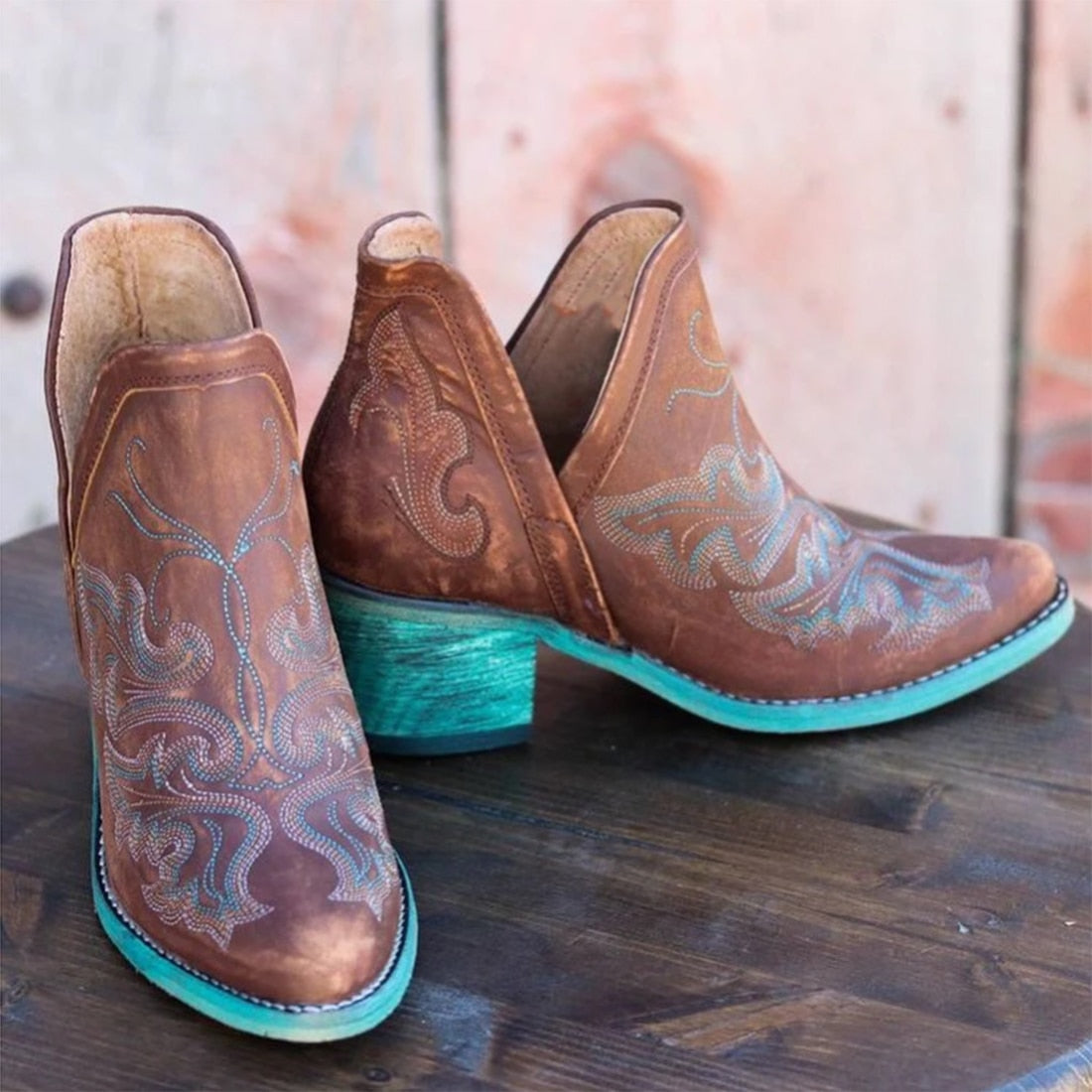 Western Ankle Boots