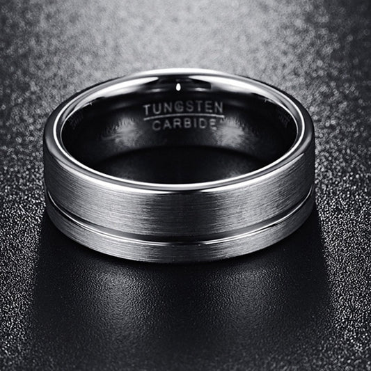 Matte Tungsten Ring