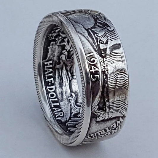 Vintage Half Dollar Ring