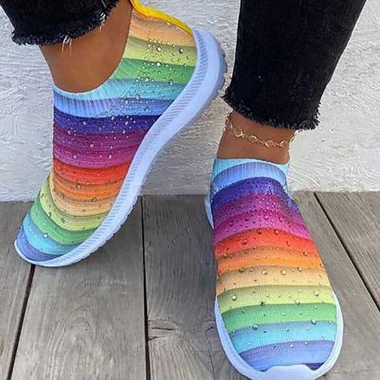 Mesh Rainbow Sneakers