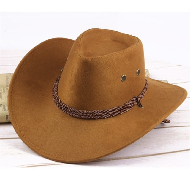 Brown Western Hat