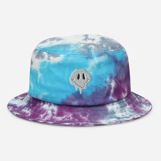 Retro Melty Tye-dye Bucket Hat