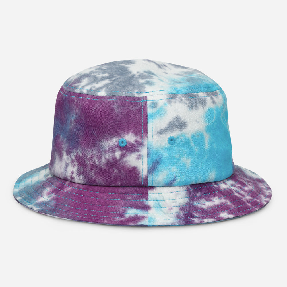 Retro Melty Tye-dye Bucket Hat